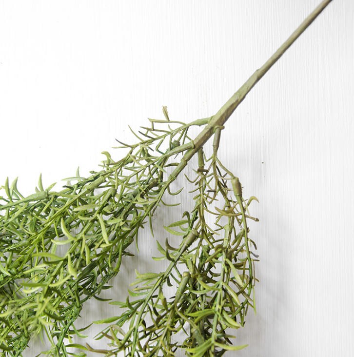 2 pcs Length 87cm/34.25" Artificial Simulation Pearl grass hanging basket flower vine plastic artificial plants Ivy Garland