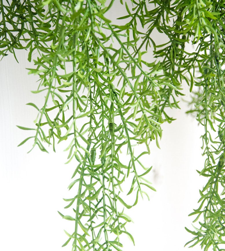 2 pcs Length 87cm/34.25" Artificial Simulation Pearl grass hanging basket flower vine plastic artificial plants Ivy Garland