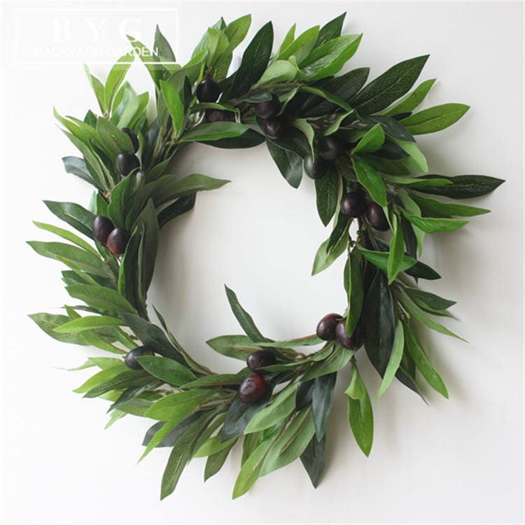 Christmas Wreaths,Year Round Wreath,Front Door Wreath,Peace Olive Wreath,Door Hangers,Holiday Wreaths