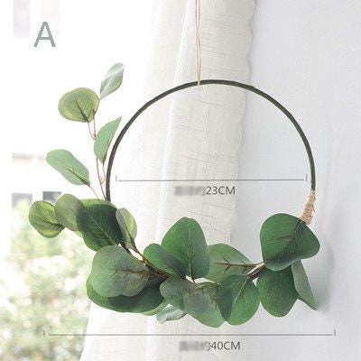 Eucalyptus Leaves Christmas Wreaths,Year Round Wreath,Front Door Wreath,Plant Wreath,Door Hangers,Holiday Wreaths