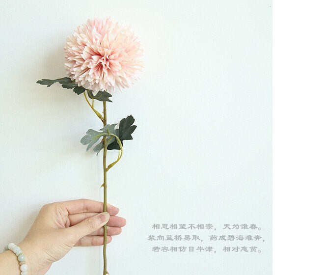 10 Stems Artifical Simulation Allium giganteum Rege Hydrangea Pompon Diameter 11cm Wedding Flowers For Table Centerpieces Ceremony Reception