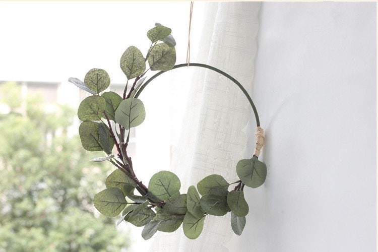 Eucalyptus Leaves Christmas Wreaths,Year Round Wreath,Front Door Wreath,Plant Wreath,Door Hangers,Holiday Wreaths