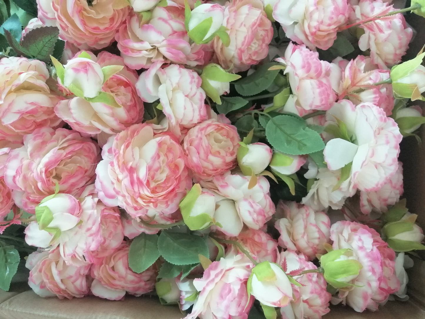 Blush Pink 10 Stems/Lenght 25.59" Wedding Peony Artificial Simulation Silk Rose Peony For Party Center Table Wedding Decoration