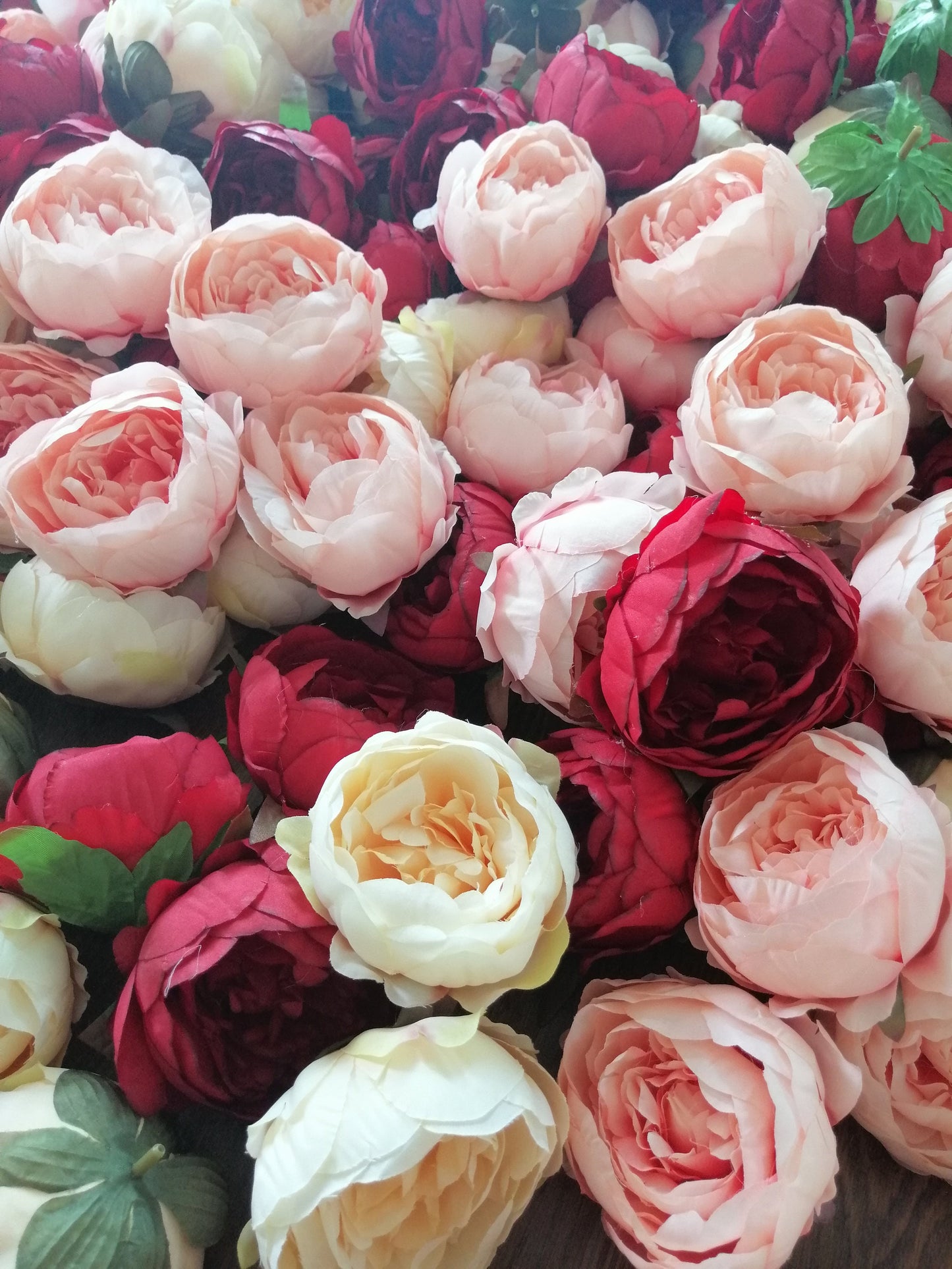 Wholesale Wedding Flowers 30Heads Diam.10cm Artificial Simulation Silk Camellia Bud DIY Wedding Brigal Shower Baby Shower Decoration Flower