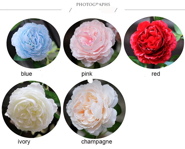 2 Strands Artificial Rose Vine 200cm/78.74" Simulation Cane Rose Peony Garland Outdoor Decor Wedding Road Floral Plant For Photography Decor