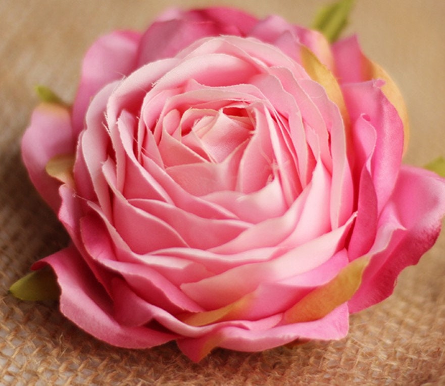 30 Heads Wedding Floral Artificial Simulation Peony Camellia Flower heads Diam.10cm Wedding Party DIY Decoration Flower