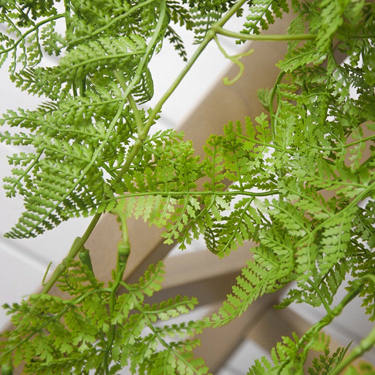 Hanging Plants Artificial Persian Fern Leaf Simulated Persian Leaf Rattan Vine Rattan for HomeWedding Decorations Backdrop Arrangement