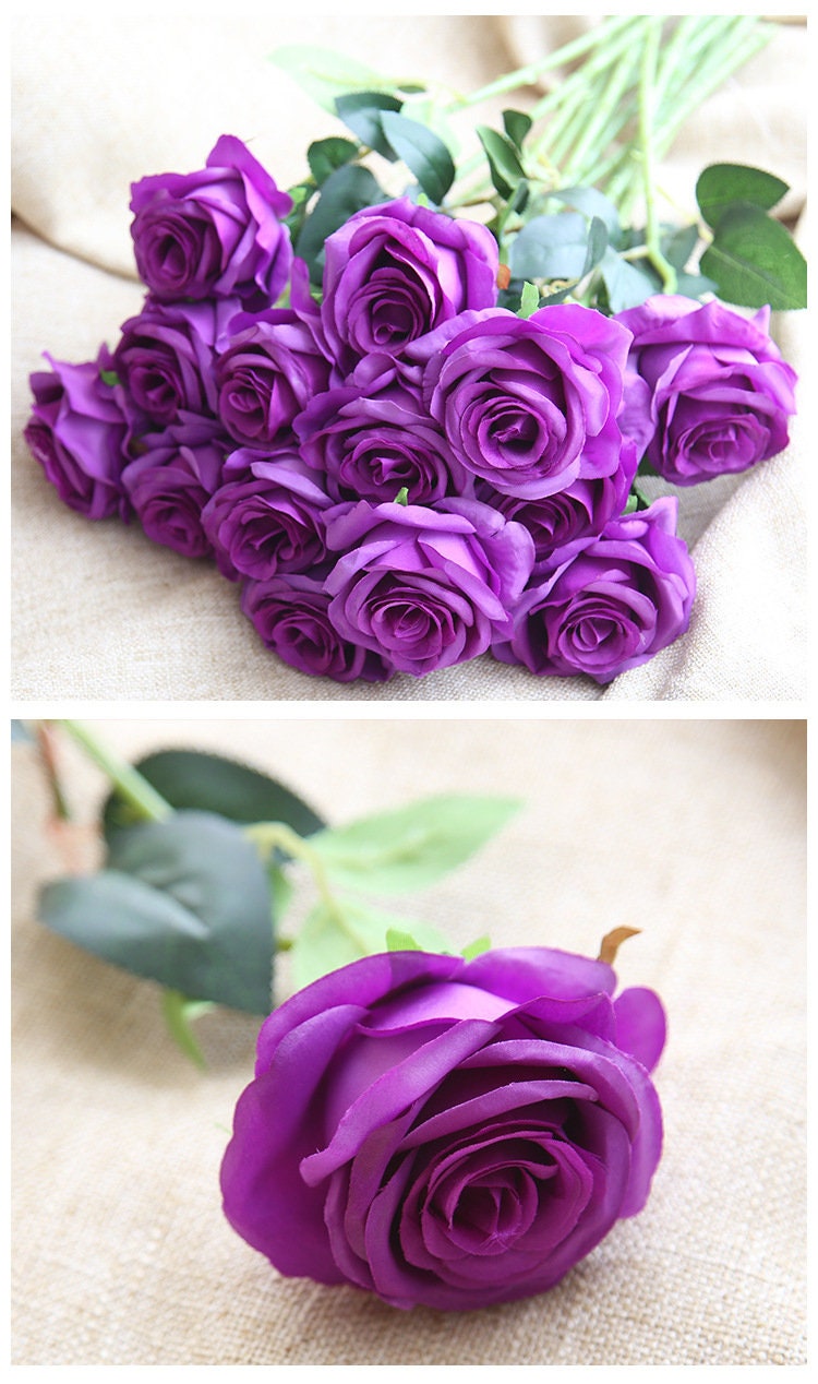 Pink Wedding Rose 14 Stems Artificia Simulation Rose For Wedding Decoration Bridal Bridesmaids Bouquet Centerpieces Table Flowers