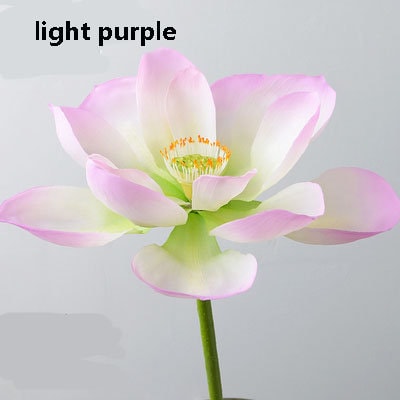 Artificial Simulation Lotus PU Real Touch Feel Hand Water Lily Fish Tank Pond Garden Decoration Floral PVC Lotus Bud Seedpod