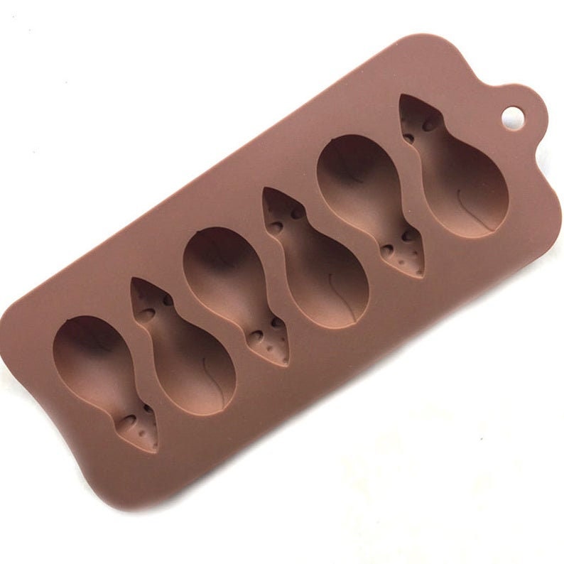 Bowl Shape/Mouse Shape Mould Silicone Mold For Candy Chocolate Cake Ice Wax For Candles And Soap