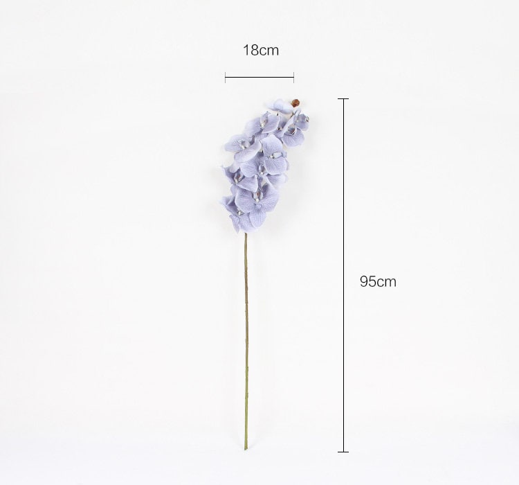 Light Purple Orchid Flowers, Faux flowers, phanelopsis, Exotic,Tropical,Special Event Centerpieces Arrangement Floral Length 37 inches