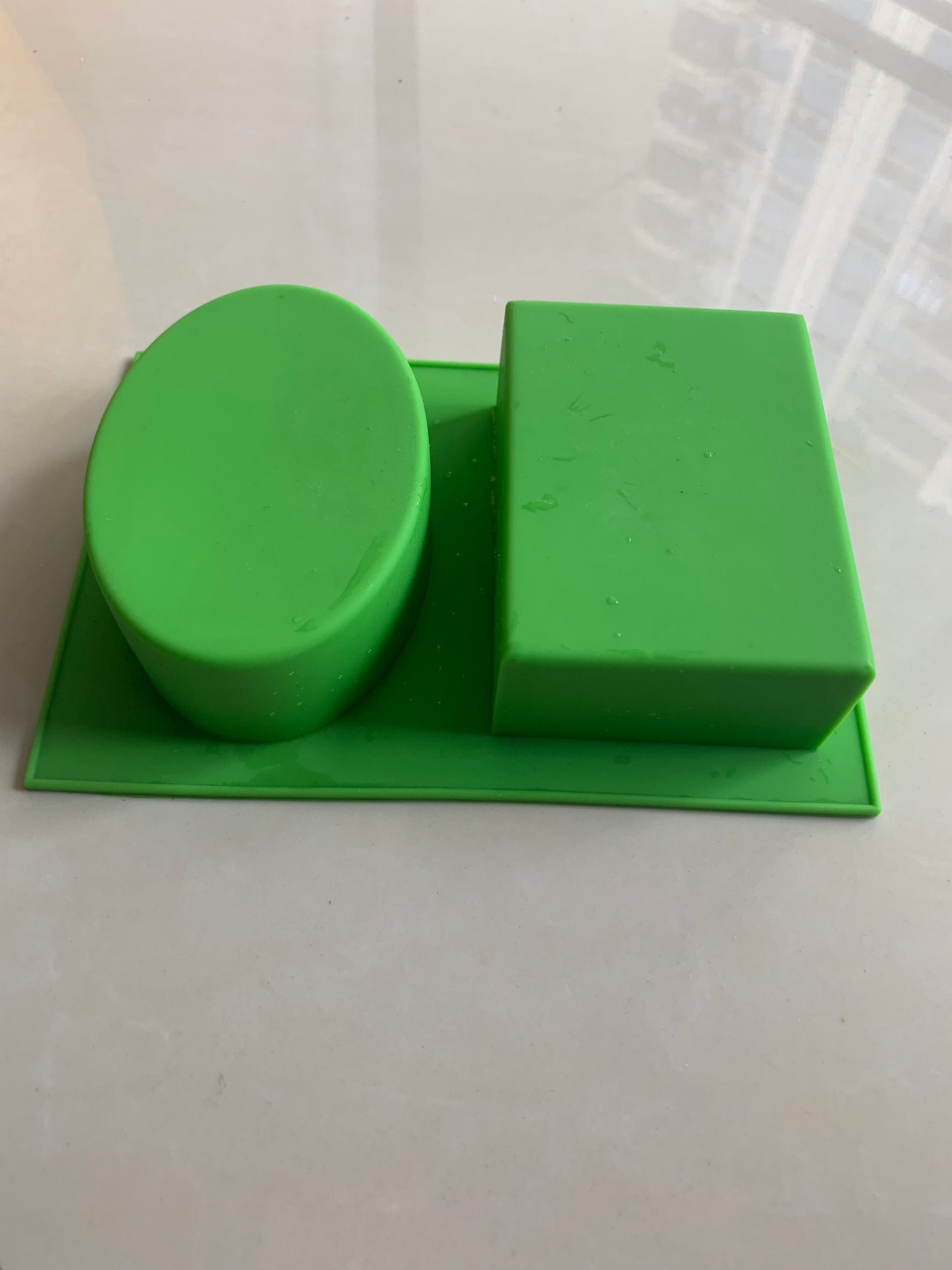 Square Cube And Ellipse Silicone Soap Molds Plaster Mold Ice Silicone Mold Chocolate Mold Cuboid Bar Cake Mold