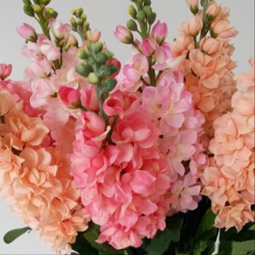High Quality Hyacinth Flower Artificial Simulation Silk Violet Flower 5 Stems Wedding Home Decoration Flower Length 80cm/31.5"