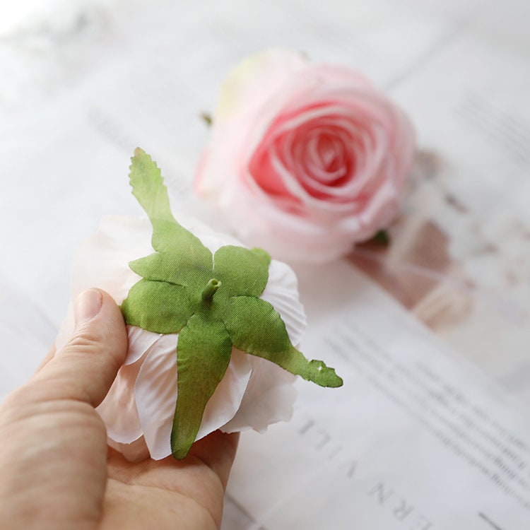 30Heads Wedding Flower Artificial Simulation Silk Rose Camellia Diam.9cm DIY Wedding Event Decoration Backgroudnd Floral