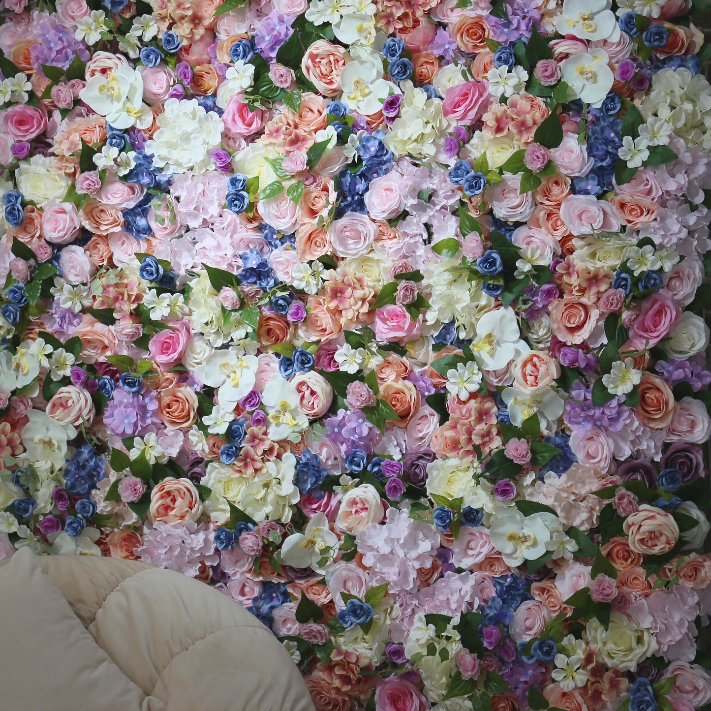 Artificial Flower Wall for Wedding Photography Background Special Event Bridal Shower Arrangement Floral panels 40x60cm