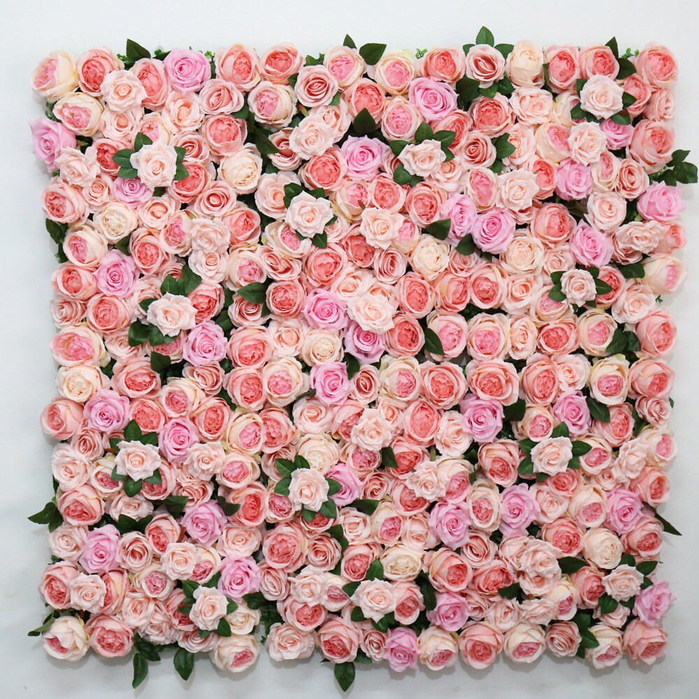 New Arrival Peony Flower Wall For Romantic Photography Backdrop Wedding Arrangement Salon Special Event Decor Fake Floral Panels 40cmx60cm