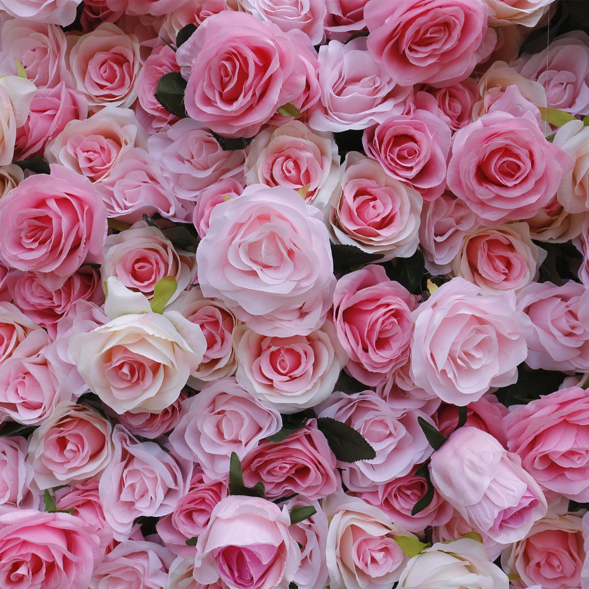 Beauty Pink Flower Wall For Wedding Arrangement Event Salon Party Photography Backdrop Fabric Rolling Up Curtain Fabric Cloth