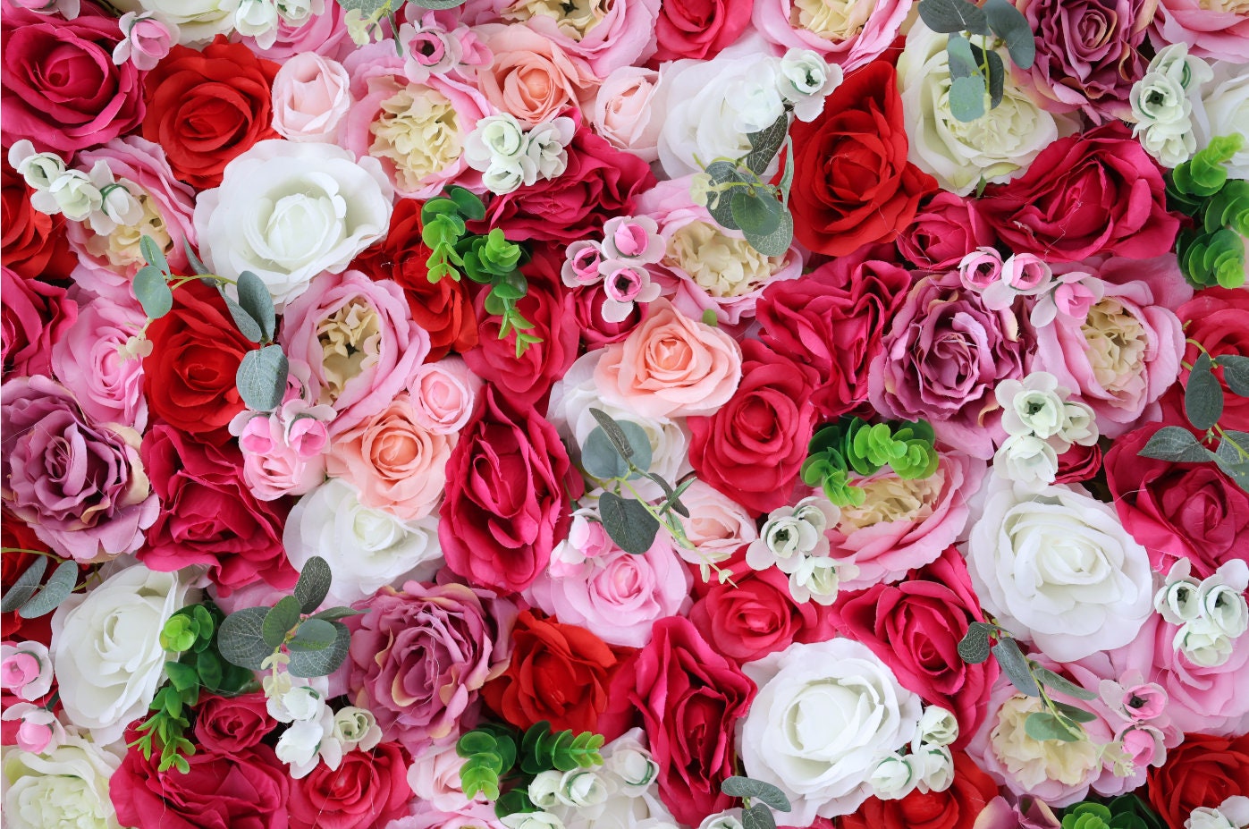 Rose Peony Flower Wall for Wedding Backdrop Special Event Bridal Shower Baby Shower Arrangement Decor Floral Panels 40*60cm
