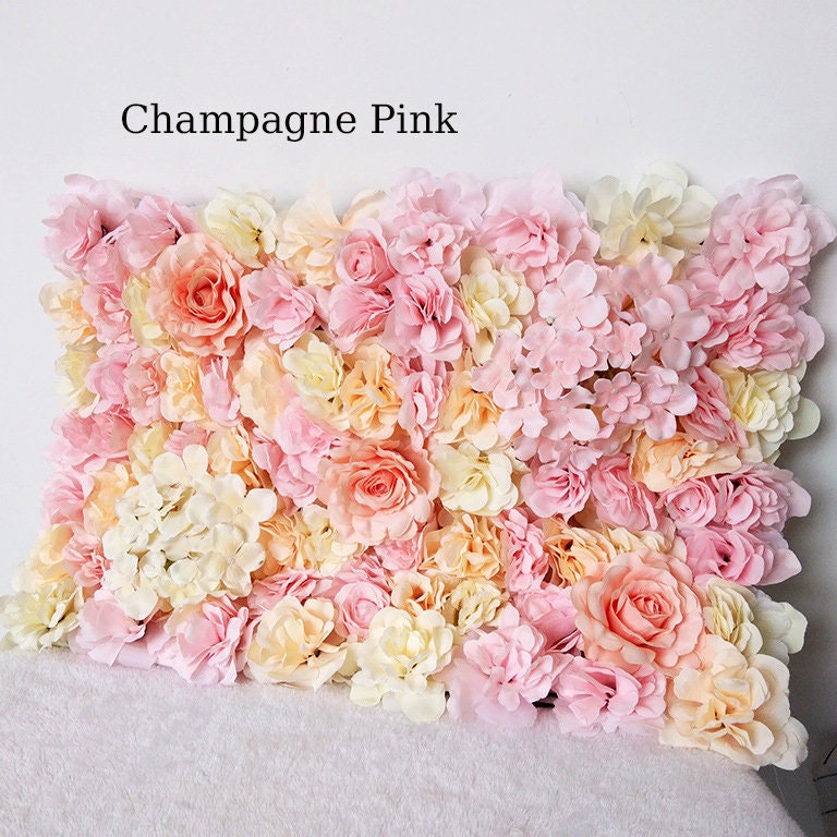 Simulation Flower Wall For Wedding Romantic Photography Backdrop Baby Shower Special Event Arrangement Floral Panels 40cm*60cm 8 colors