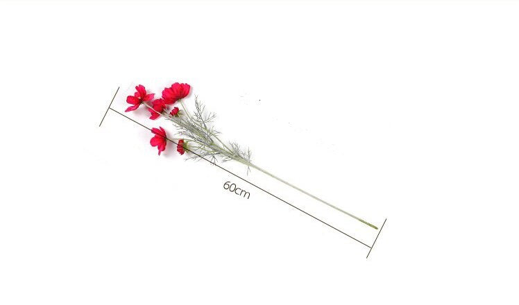 High Quality 10 Stems 60cm/23.6" Artificial Daisy Persian Chrysanthemum Simulation Gesang Home Party Decor Floral
