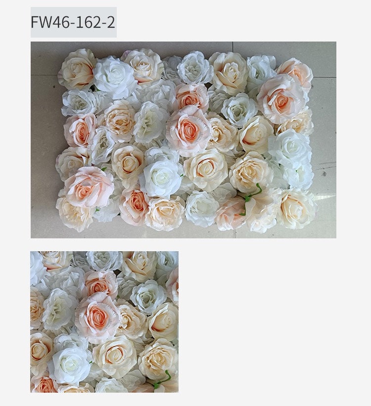 Flower Wall For Wedding Photography Backdrop Bridal Shower Summer Day Special Event Salon Party Arrangement Decor Floral Panels 40x60cm