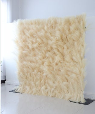 3D Artifical Simulated Reed Wall Puwei Pampas Grass Wall For Event Salon Party Photography Backdrop Fabric Rolling Up Curtain Fabric Cloth