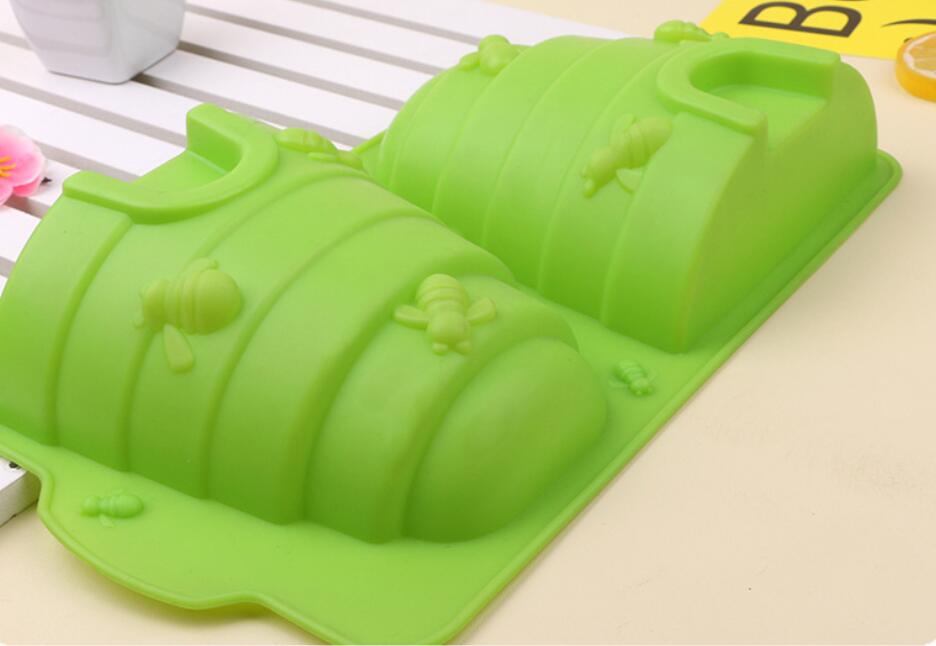 3D Intresting Honeycomb Shape Bee Nest Silicone Mold For Candy Chocolate Cake Ice Wax For Candles And Crayons