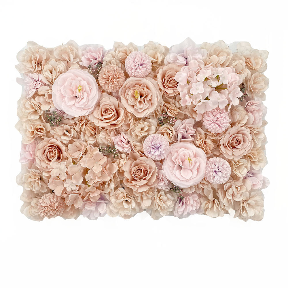 Wedding simulation flower wall background wall decoration, simulation flower row window decoration, peony hydrangea rose wall