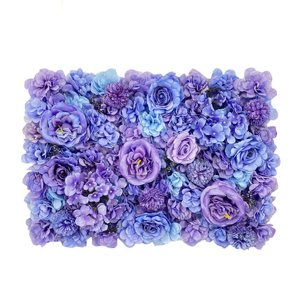 Wedding simulation flower wall background wall decoration, simulation flower row window decoration, peony hydrangea rose wall