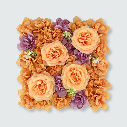 wedding Autumn peony rose hydrangea simulation flower wall wedding background
