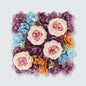 wedding Autumn peony rose hydrangea simulation flower wall wedding background