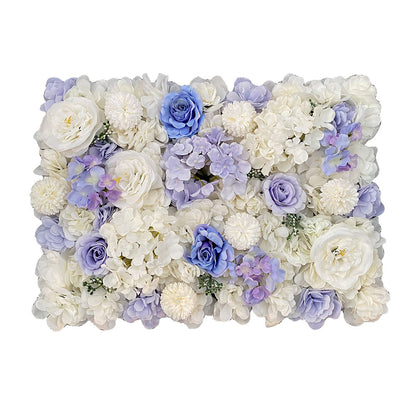 Wedding simulation flower wall background wall decoration, simulation flower row window decoration, peony hydrangea rose wall