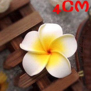 100pcs PE Foam Egg Flower Artificial Simulation Frangipani Flower Egg Flower Wedding Christmas Party DIY Decor Fake Florals