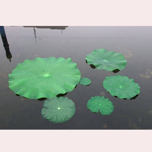 Artificial Floating Lotus Leaf PE Foam Leves Water Lily Leaf Floating Home Graden Pool Plants Decoration No Flowers