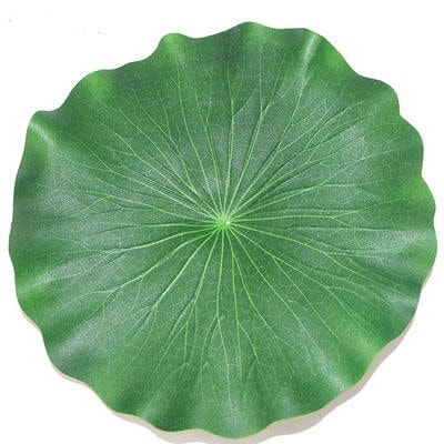 8 pcs Leaves Artificial PE Foam Lotus Leaf Water Lily Floating Leaf Floating Pool Plants Decoration No Stems