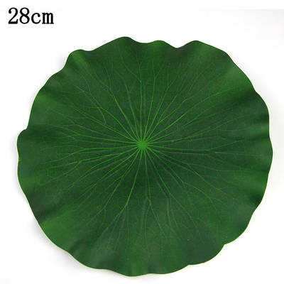 8 pcs Leaves Artificial PE Foam Lotus Leaf Water Lily Floating Leaf Floating Pool Plants Decoration No Stems