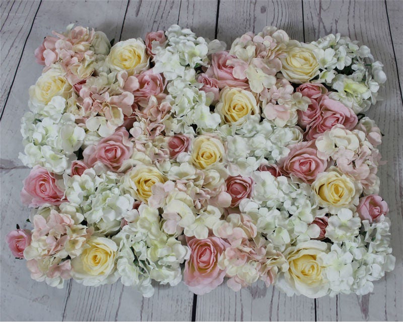 Wedding Flower Wall Artifical Simulation Floral Background For Romantic Photography Bridal Shower Baby Shower Panels 40*60cm