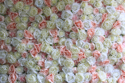 Blumenwand-Hintergrundplatte für Party-Geburtstagsdekoration, künstliche Rose und Penoy-Blumenwand für Hochzeit, Fotografie-Hintergrund, 40 x 60 cm