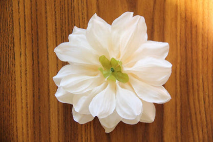 30 Heads Dahlia Flower Diam.15cm/5.91&quot; Artificial Simulation Silk Dahlia DIY Wedding Flower Wall Backdrops Holiday Decoration Accessories