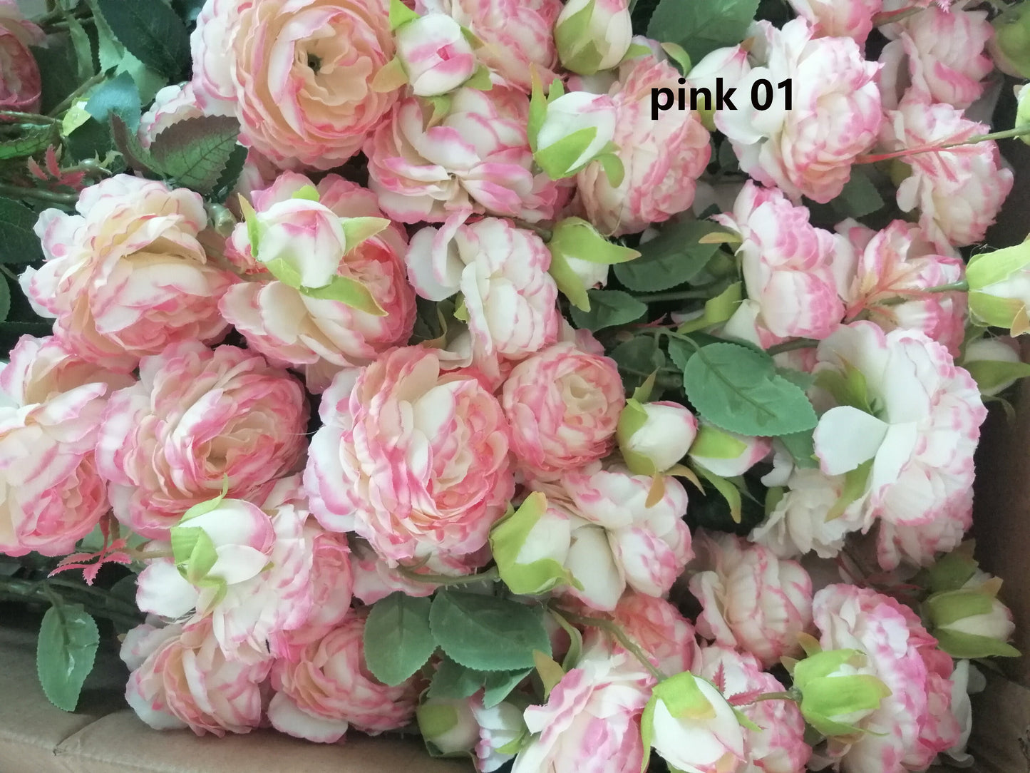 Blush Pink 10 Stems/Lenght 25.59&quot; Wedding Peony Artificial Simulation Silk Rose Peony For Party Center Table Wedding Decoration