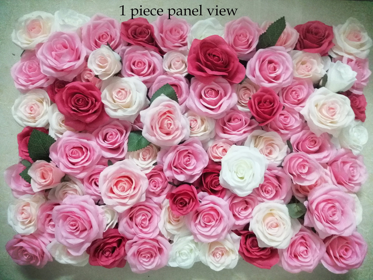 Artificial Flower Wall For Wedding Photography Backdrop Baby Shower Special Event Salon Arrangement Decor Floral Panels 15.75x23.62inches
