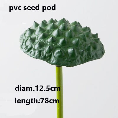 Artificial Simulation Lotus PU Real Touch Feel Hand Water Lily Fish Tank Pond Garden Decoration Floral PVC Lotus Bud Seedpod