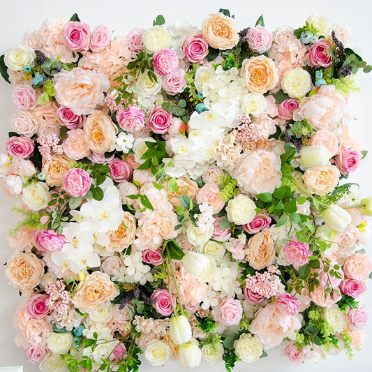 New Design 3D Floral Wall For Wedding Arrangement Special Event Photography Backdrop Fabric Rolling Up Curtain Fabric Cloth