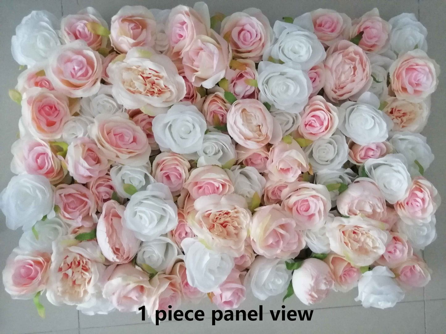 Baby Pink 3D Wedding Flower Walls Backdrops Artifical Silk Rose Peony Background For Romantic Photography Bridal Shower Baby Shower 40*60cm