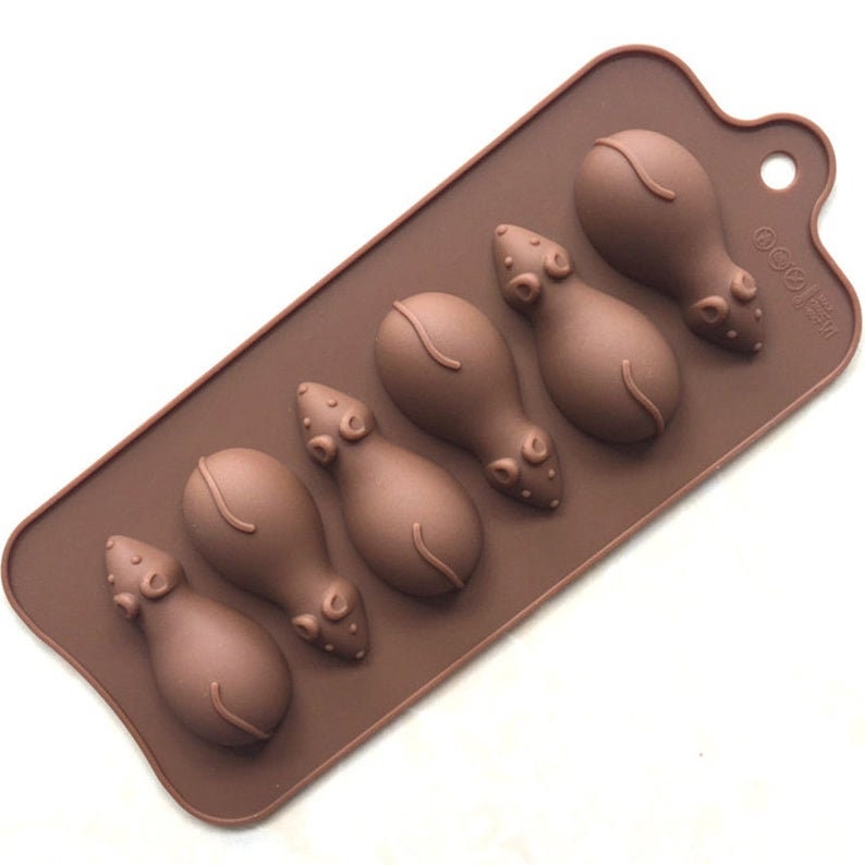 Bowl Shape/Mouse Shape Mould  Silicone Mold For Candy Chocolate Cake Ice Wax For Candles And Soap