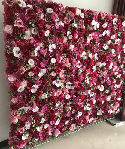 3D Butterfly Wedding Flower Wall For Romantic Photography Backdrop Bridal Shower Special Event Arrangement Decor Floral Panels 40X60cm