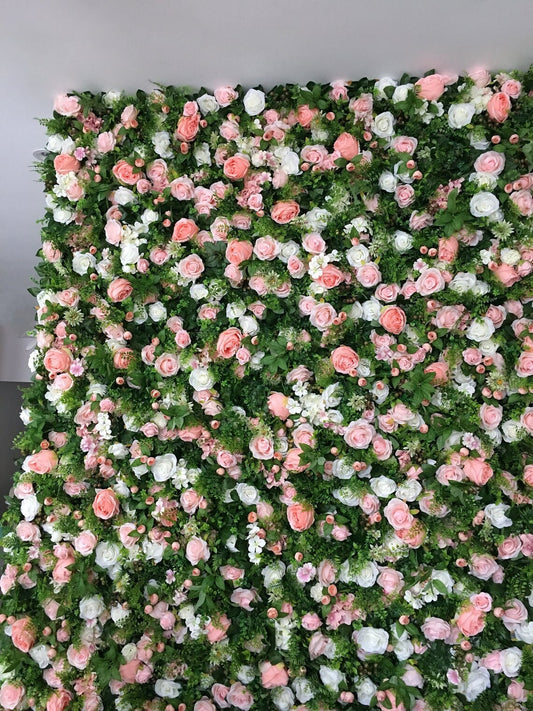 3D Flower Wall Green Plants Wall For Wedding Photography Backdrop Special Event Salon Boutique Shop DecorArrangement Floral Panels 40x60cm