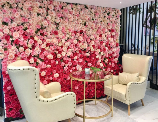 Gradul Floral Wall For Wedding Photography Backdrop Bridal Shower Event Salon Party Arrangement Decor Floral Panels 40x60cm