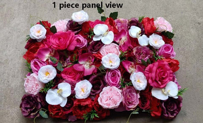 3D Butterfly Wedding Flower Wall For Romantic Photography Backdrop Bridal Shower Special Event Arrangement Decor Floral Panels 40X60cm