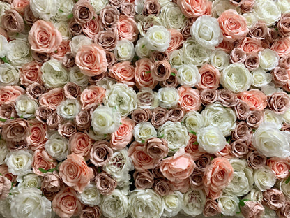 Artifical Flower Wall For Romantic Photography Backdrop Bridal Shower Salon Special Event Arrangement Decor Floral Panels 40x60cm